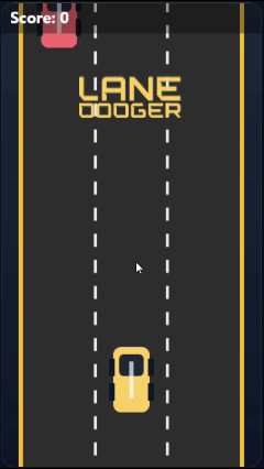 Lane Dodger – extrait du gameplay